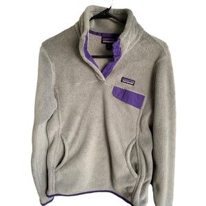 Patagonia Re-Tool Snap-T Pullover Fleece Top Women’s Size Medium